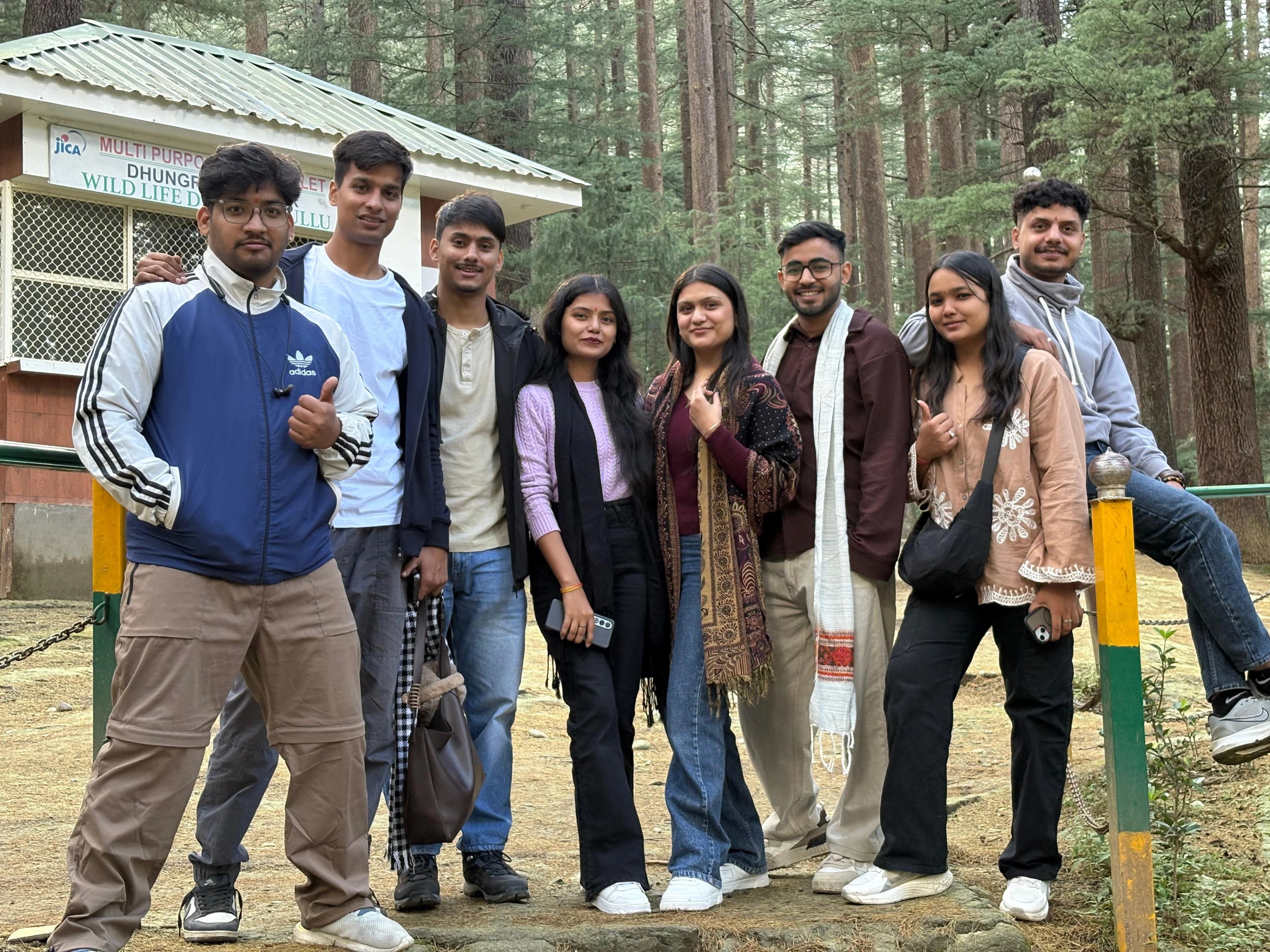 Thrilling adventure with friends